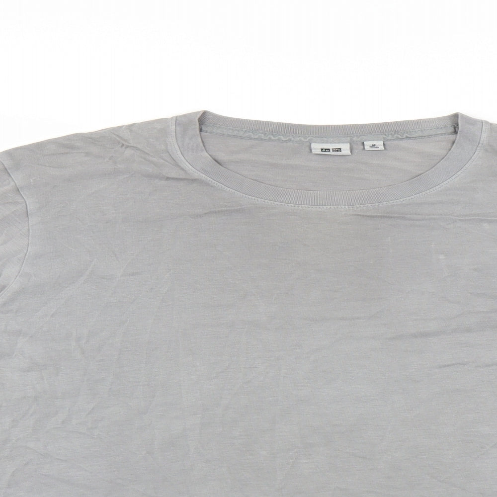 Uniqlo Mens Grey    T-Shirt Size M