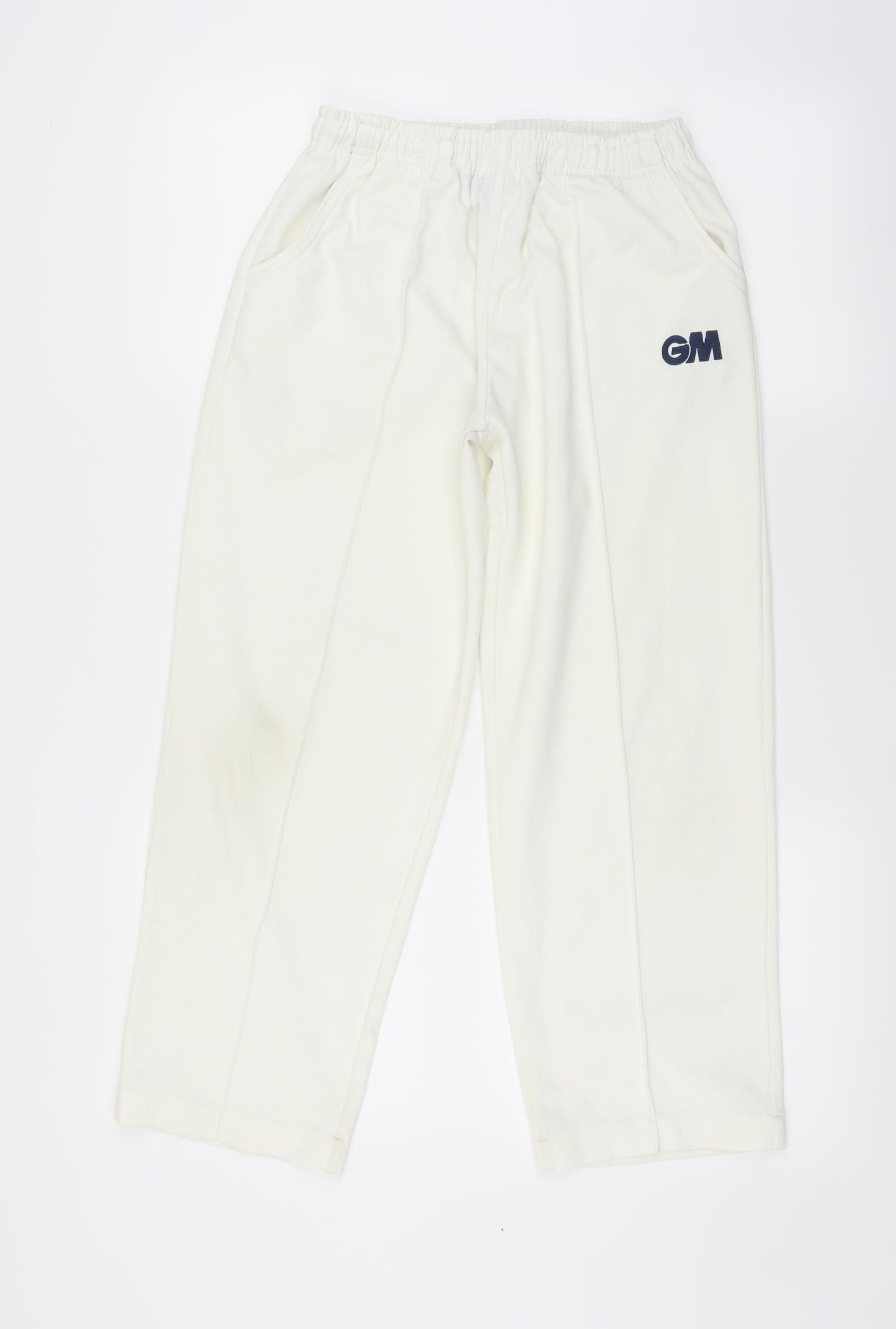 GM Boys Ivory   Jogger Trousers Size S