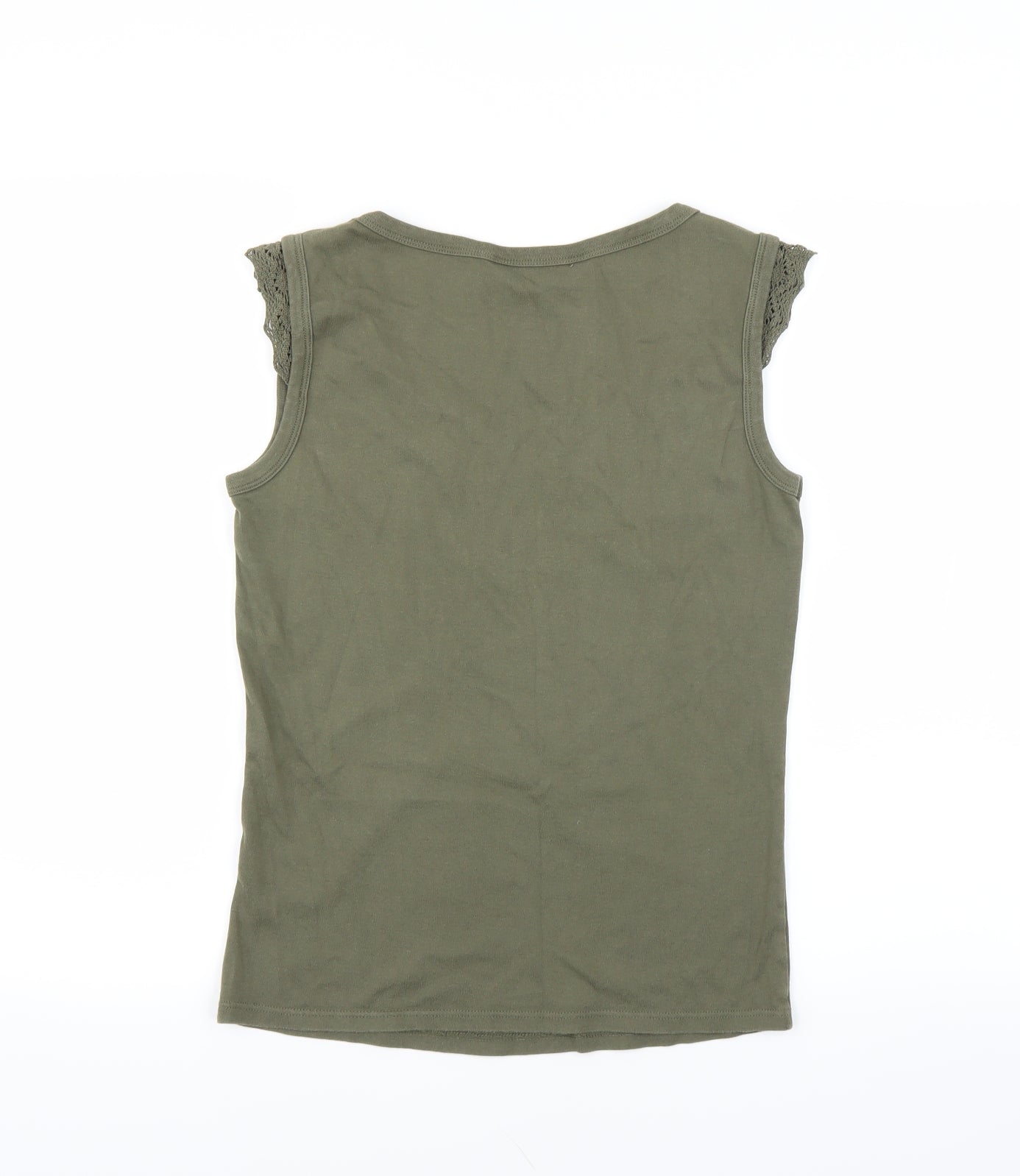 BHS Womens Green   Basic T-Shirt Size 14