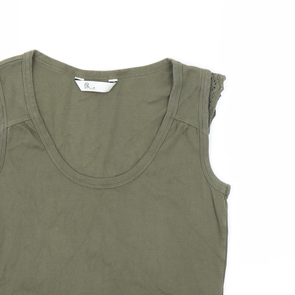 BHS Womens Green   Basic T-Shirt Size 14