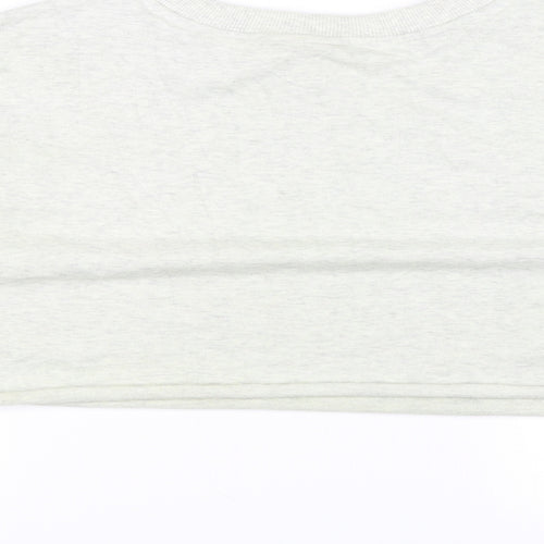 ASOS Womens Grey   Pullover Sweatshirt Size 10  - Crop Jumper