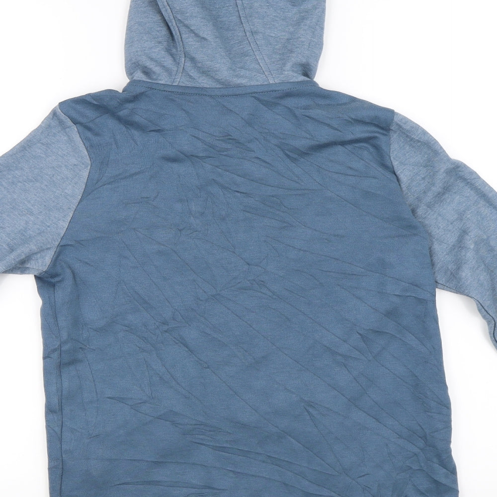 F&F Boys Blue   Full Zip Hoodie Size 8-9 Years