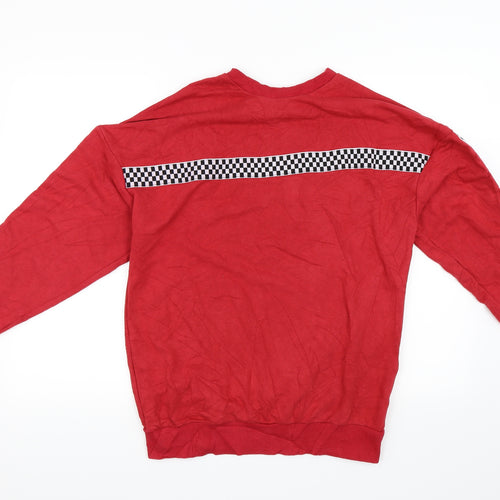 Primark Womens Red   Pullover Sweatshirt Size 2XS