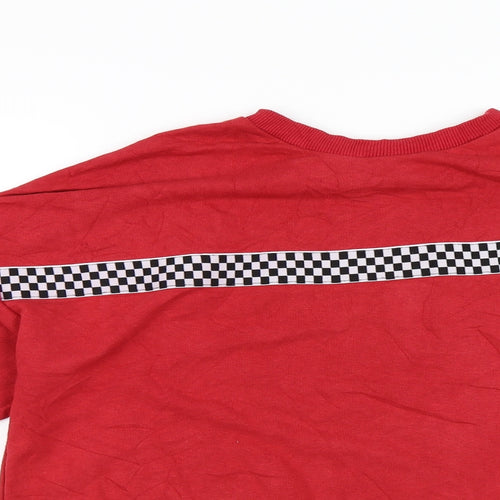 Primark Womens Red   Pullover Sweatshirt Size 2XS