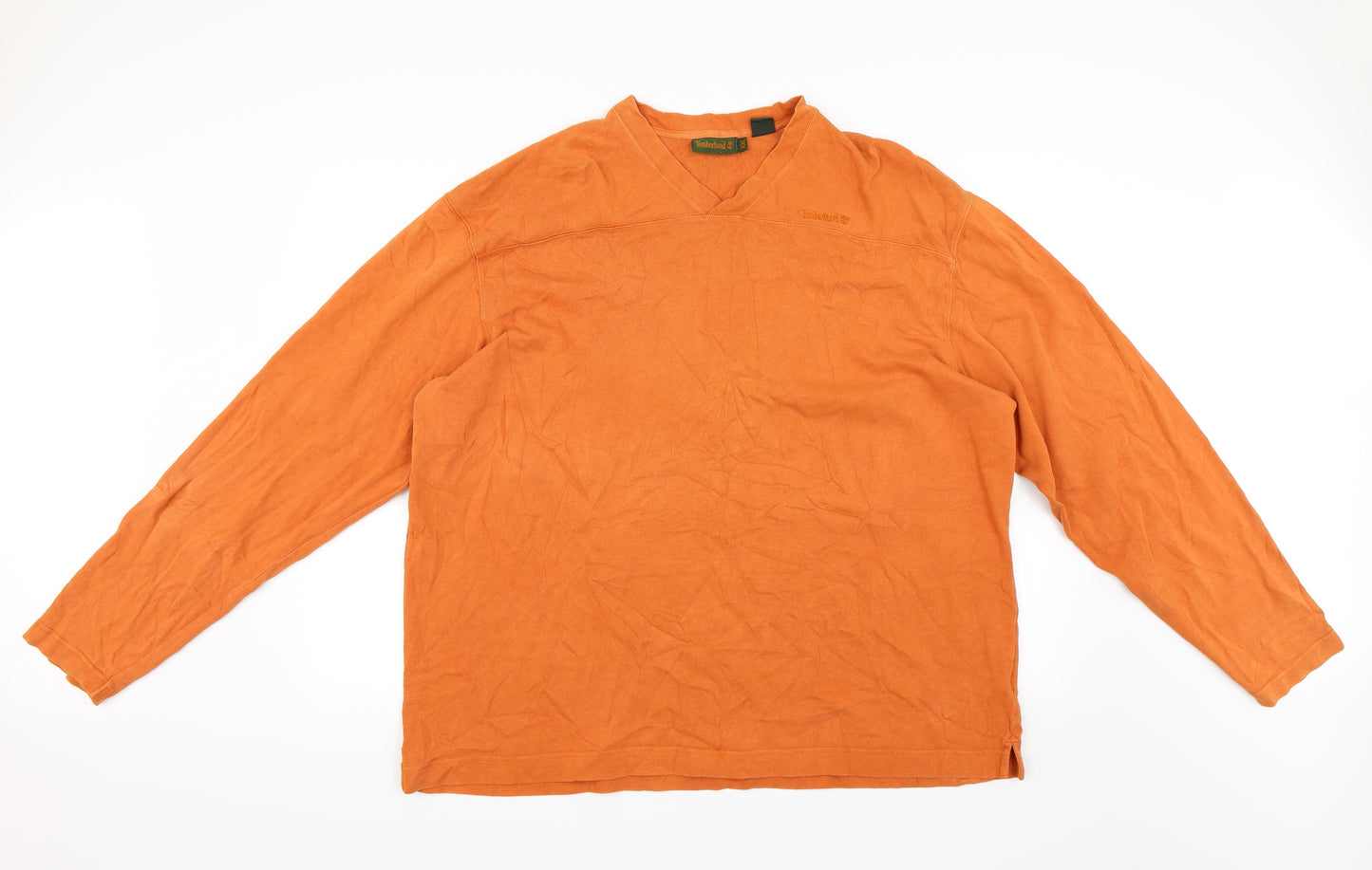 Timberland Mens Orange    T-Shirt Size 2XL