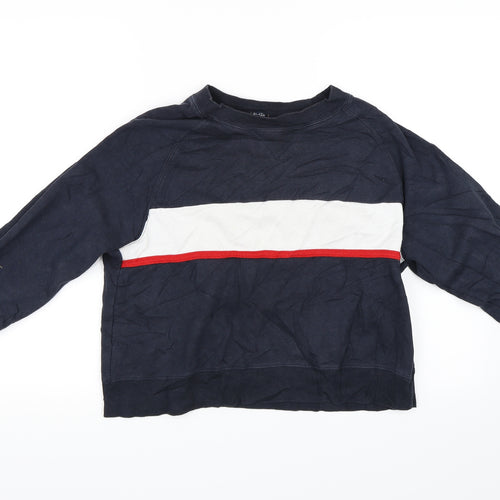 J Galt Womens Blue   Pullover Sweatshirt Size S