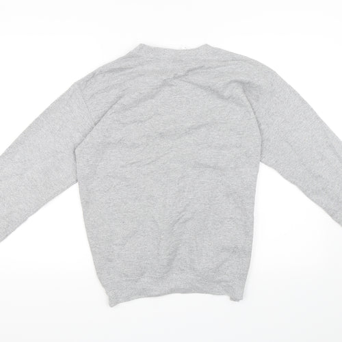 Gildan Womens Grey   Pullover Sweatshirt Size S