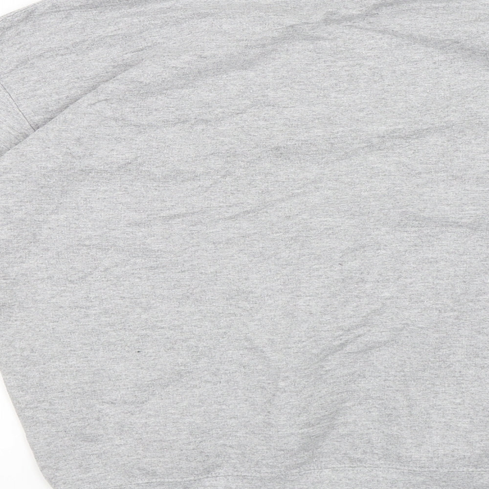 Gildan Womens Grey   Pullover Sweatshirt Size S