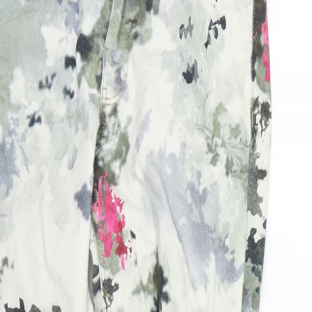 Zara Womens Multicoloured  Denim Skinny Jeans Size 12 L28 in