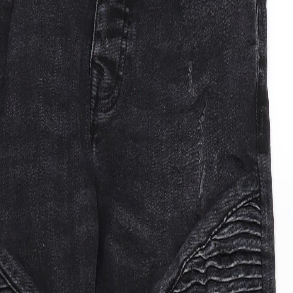 Denim & Co. Mens Black  Denim Skinny Jeans Size 30 L30 in