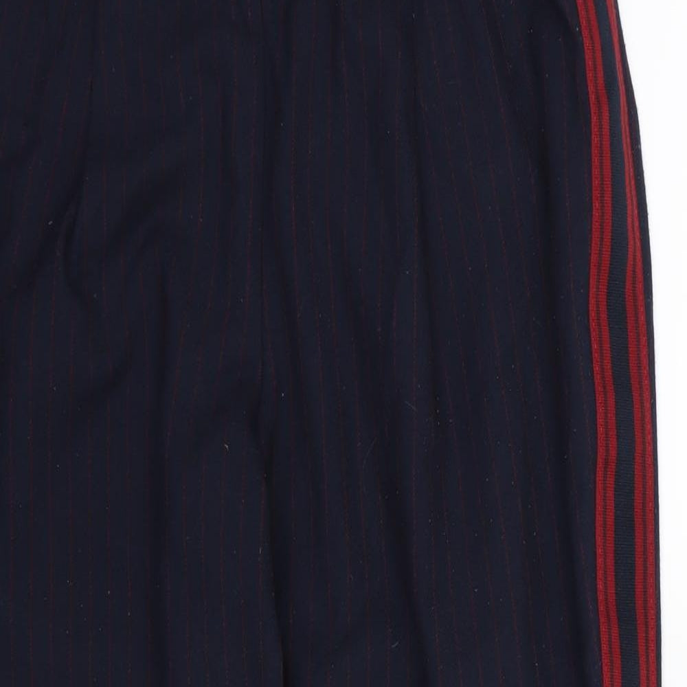 Zara Womens Blue Striped  Trousers  Size M L25 in
