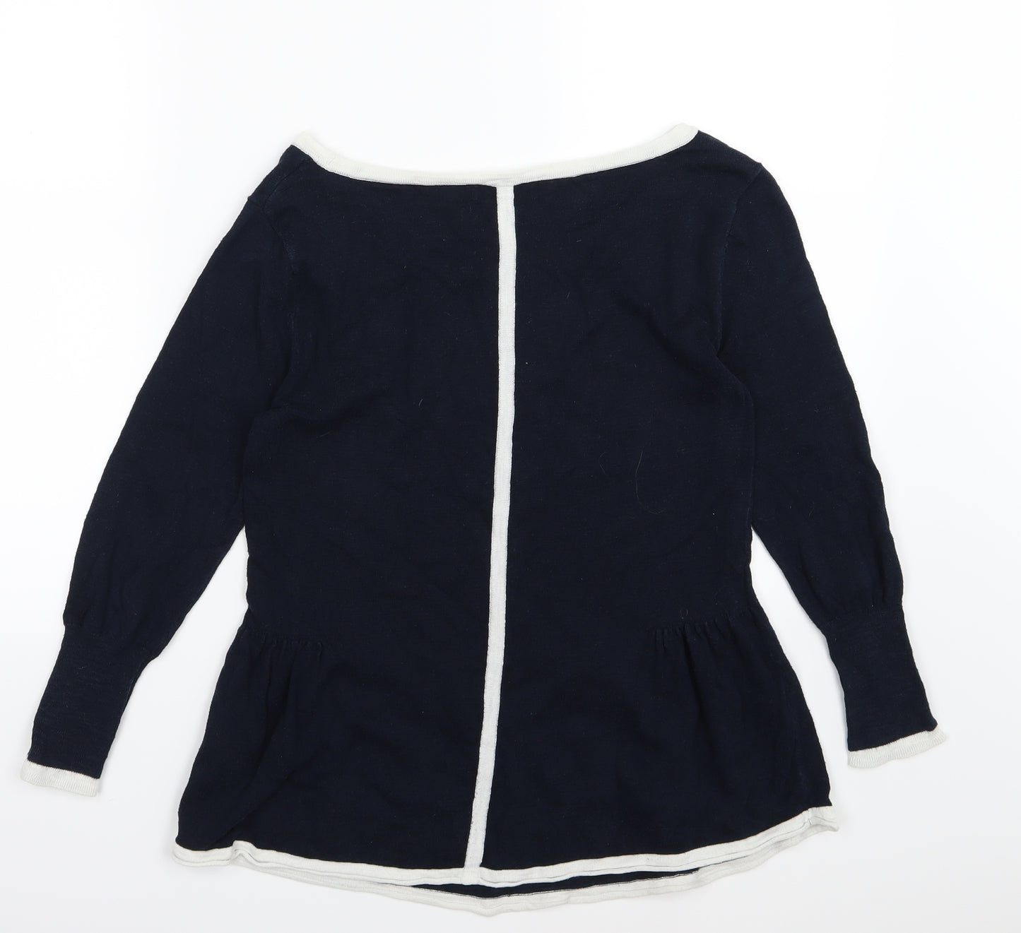 Mint Velvet Womens Blue  Knit Pullover Jumper Size 10