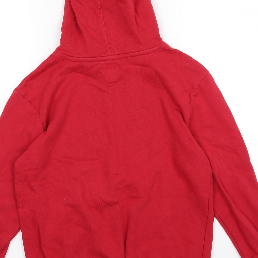 Brentford Football Club Boys Red  Jersey Pullover Hoodie Size 11-12 Years
