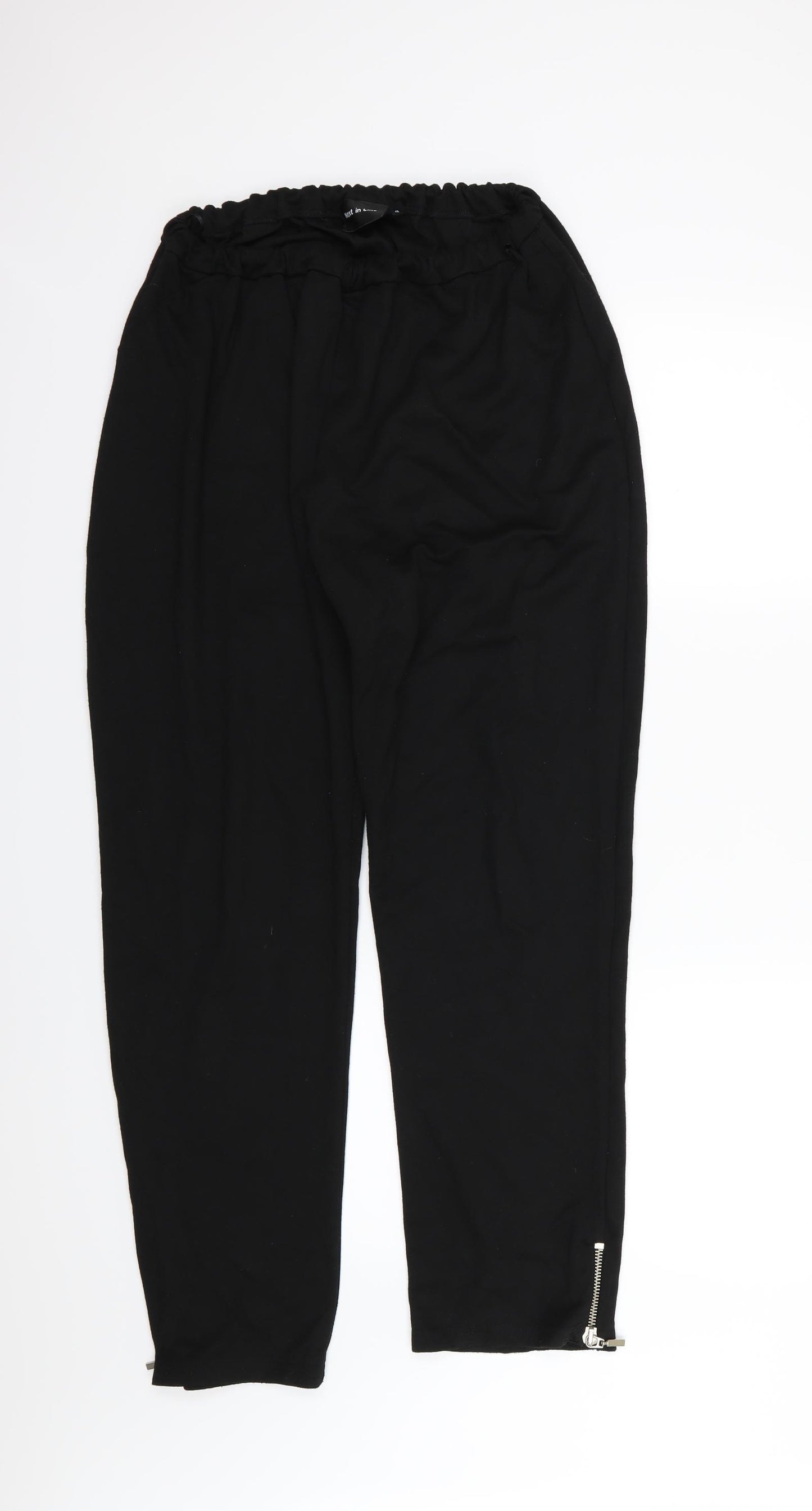 Next in line Womens Black  Jersey Trousers  Size 20 L30 in
