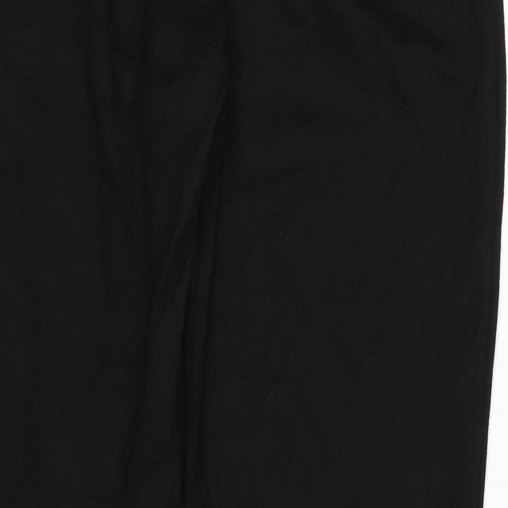 Next in line Womens Black  Jersey Trousers  Size 20 L30 in