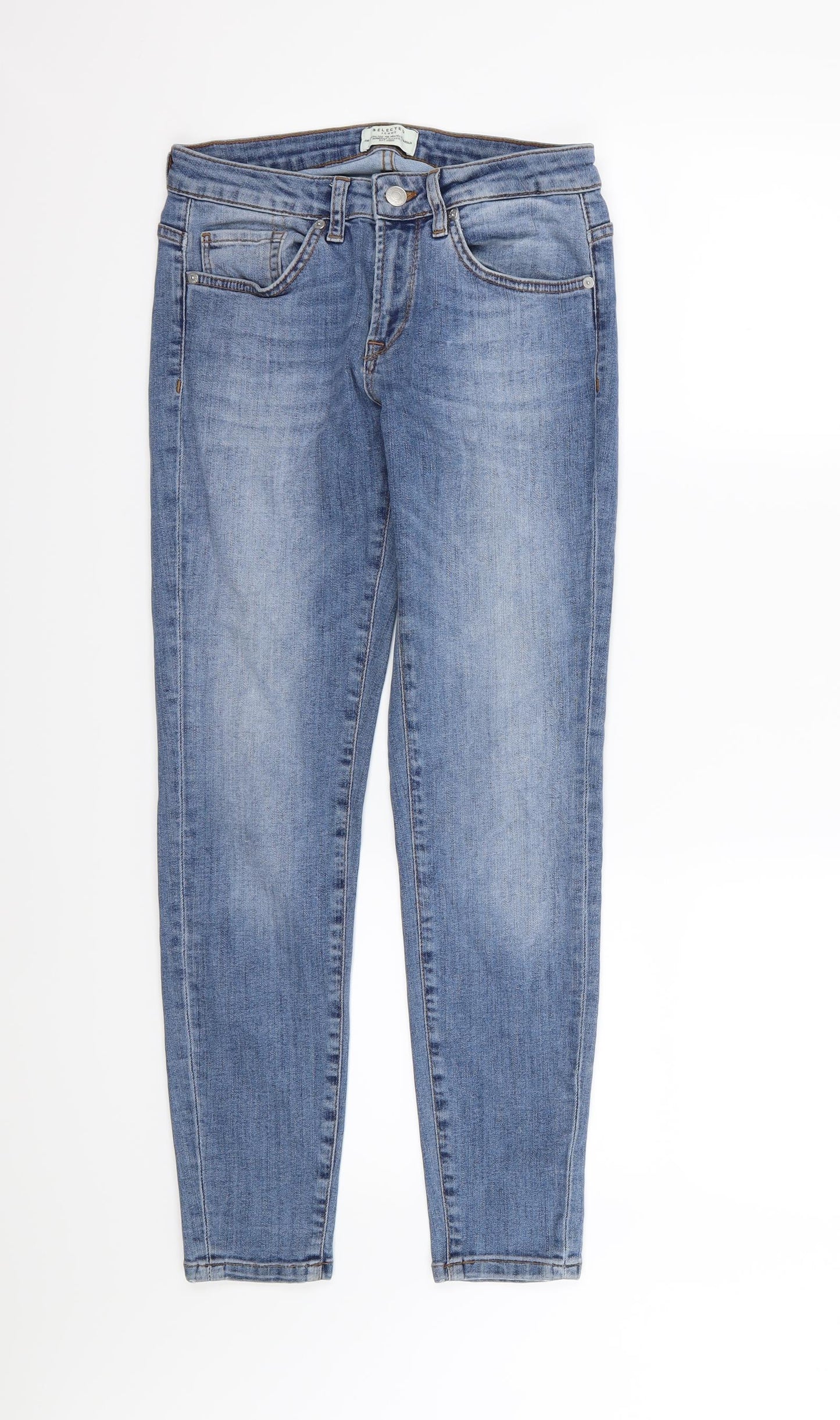 Selected Femme Womens Blue  Denim Skinny Jeans Size 27 in L32 in