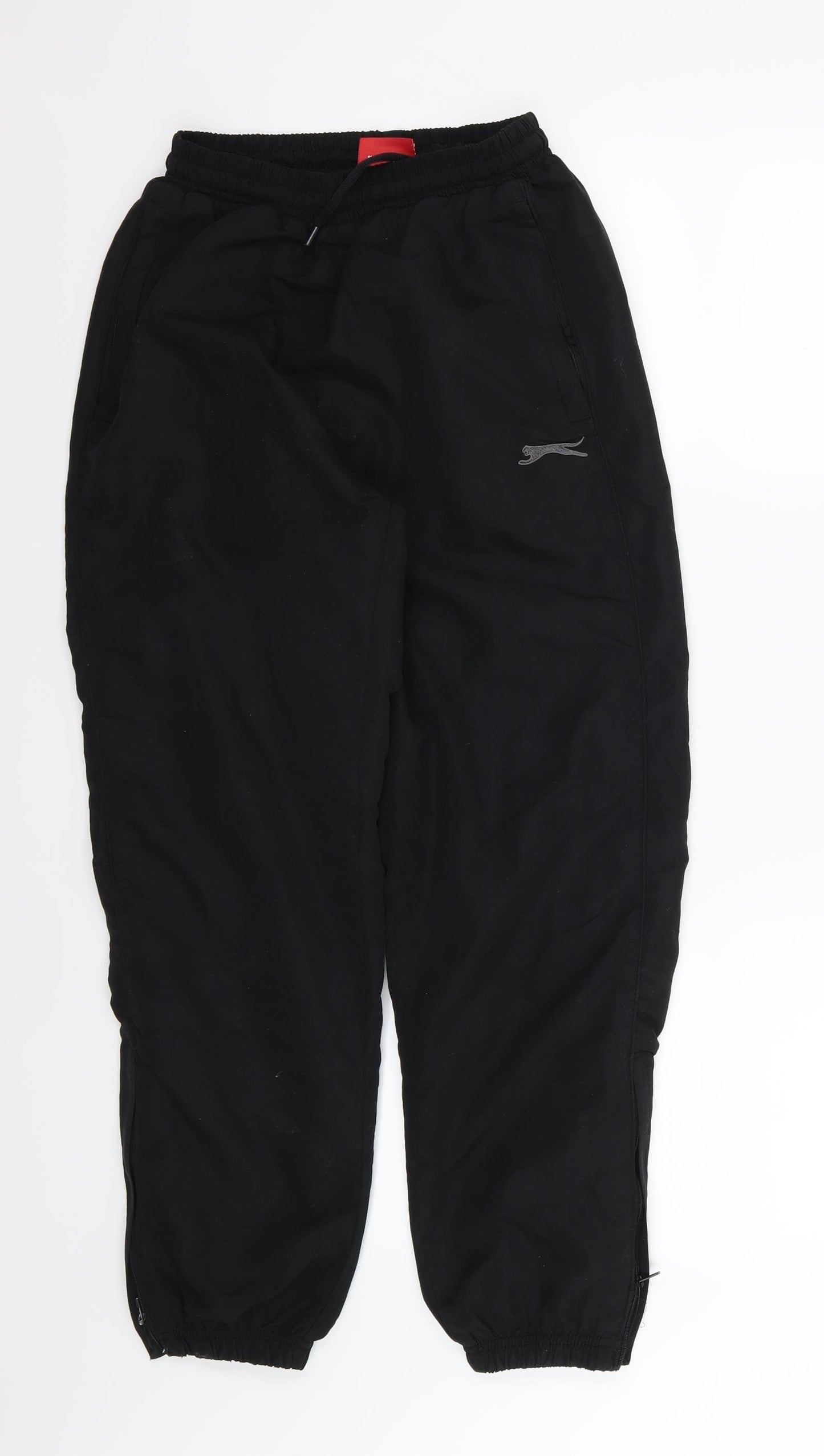 Slazenger Mens Black   Jogger Trousers Size S L27 in