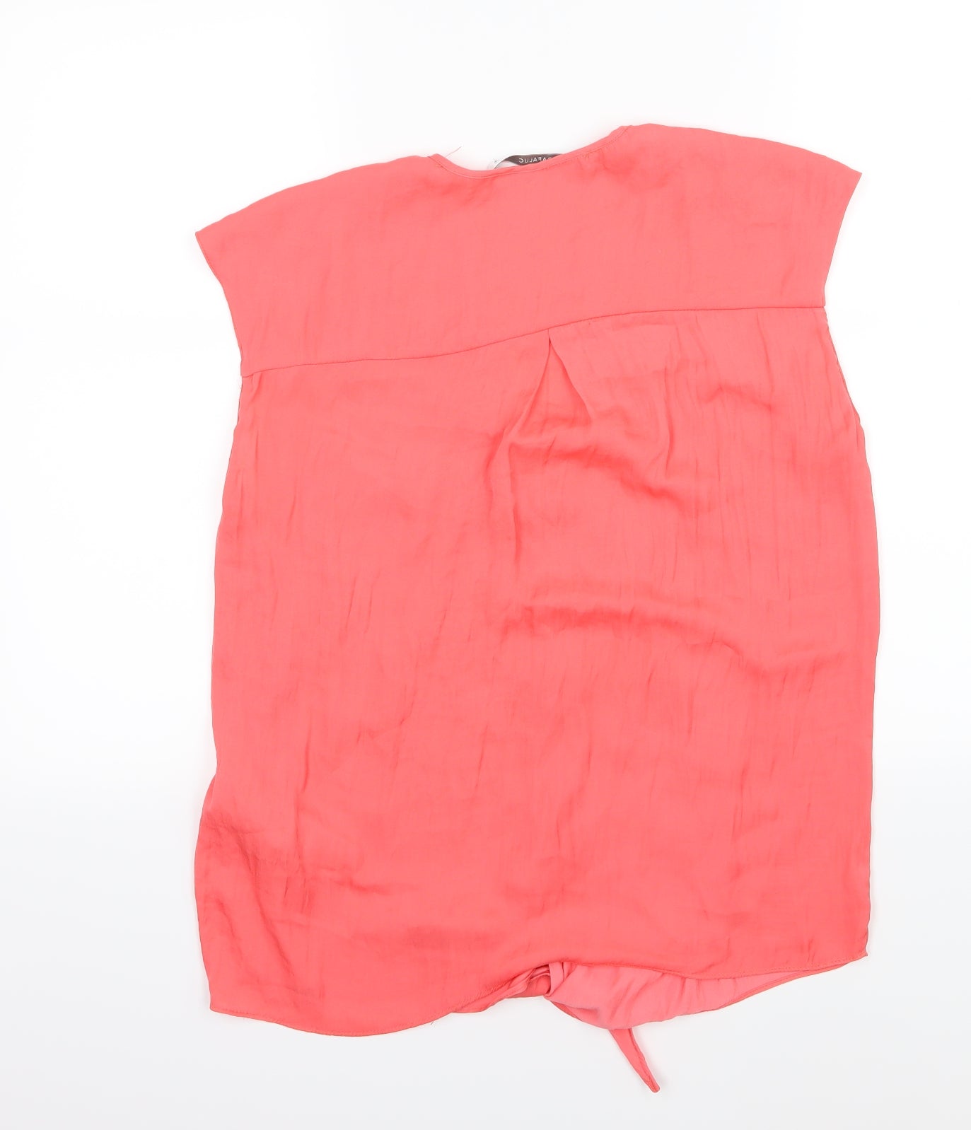 Zara Womens Pink  Chiffon Basic Blouse Size S