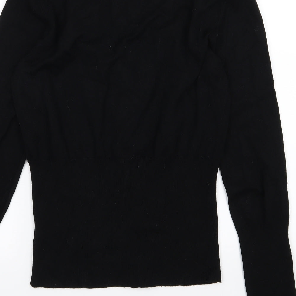 Saint Tropez Clothing Womens Black  Knit Cardigan Jumper Size L