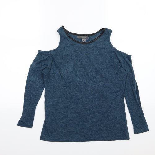 Primark Womens Blue  Jersey Basic T-Shirt Size XS