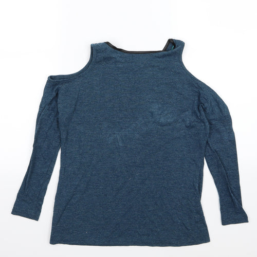 Primark Womens Blue  Jersey Basic T-Shirt Size XS