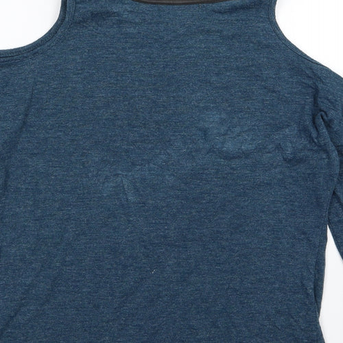 Primark Womens Blue  Jersey Basic T-Shirt Size XS