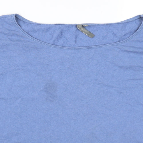 Sweaty Betty Womens Blue   Pullover Sweatshirt Size M