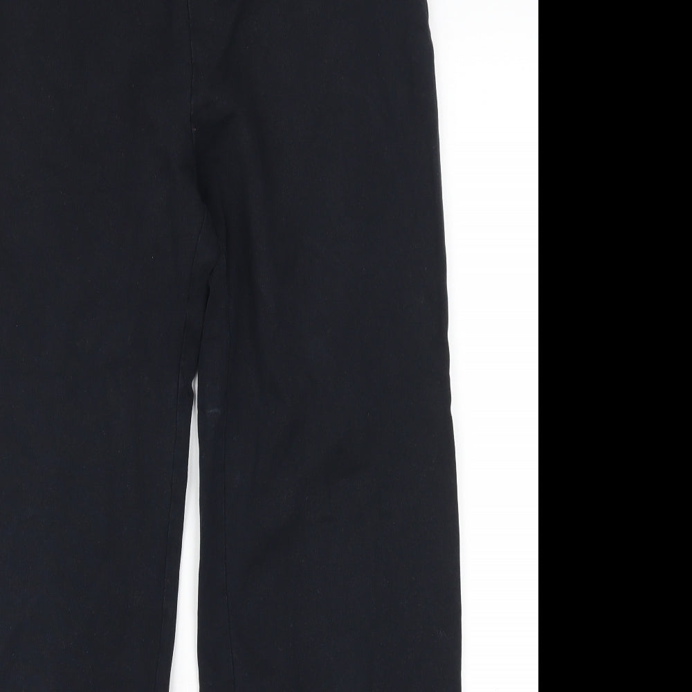 Marks and Spencer Womens Blue   Trousers  Size 14 L28 in