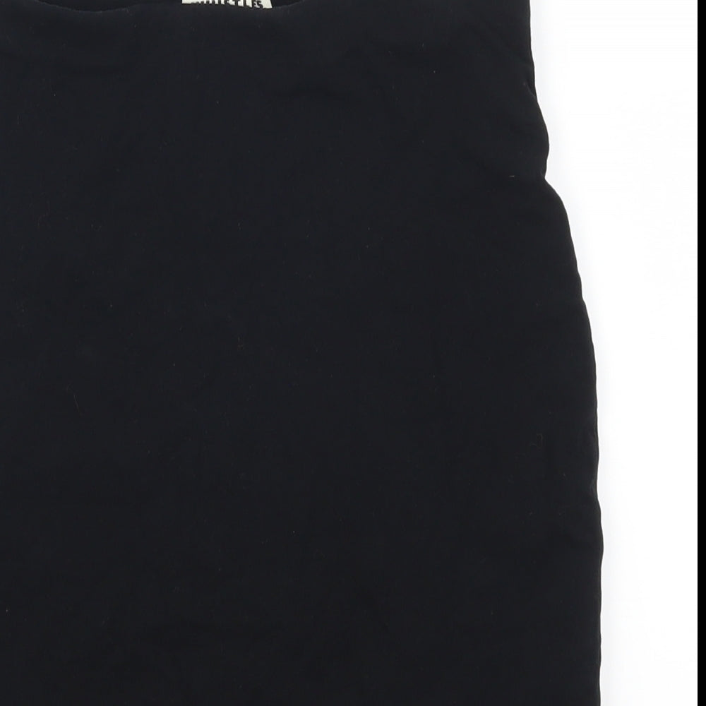 Whistles Womens Black   Straight & Pencil Skirt Size 10