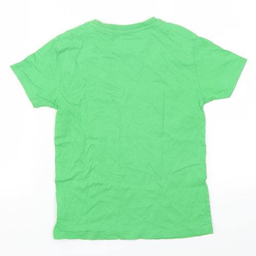 Stanley Stella Boys Green   Basic T-Shirt Size 7-8 Years  - City Line