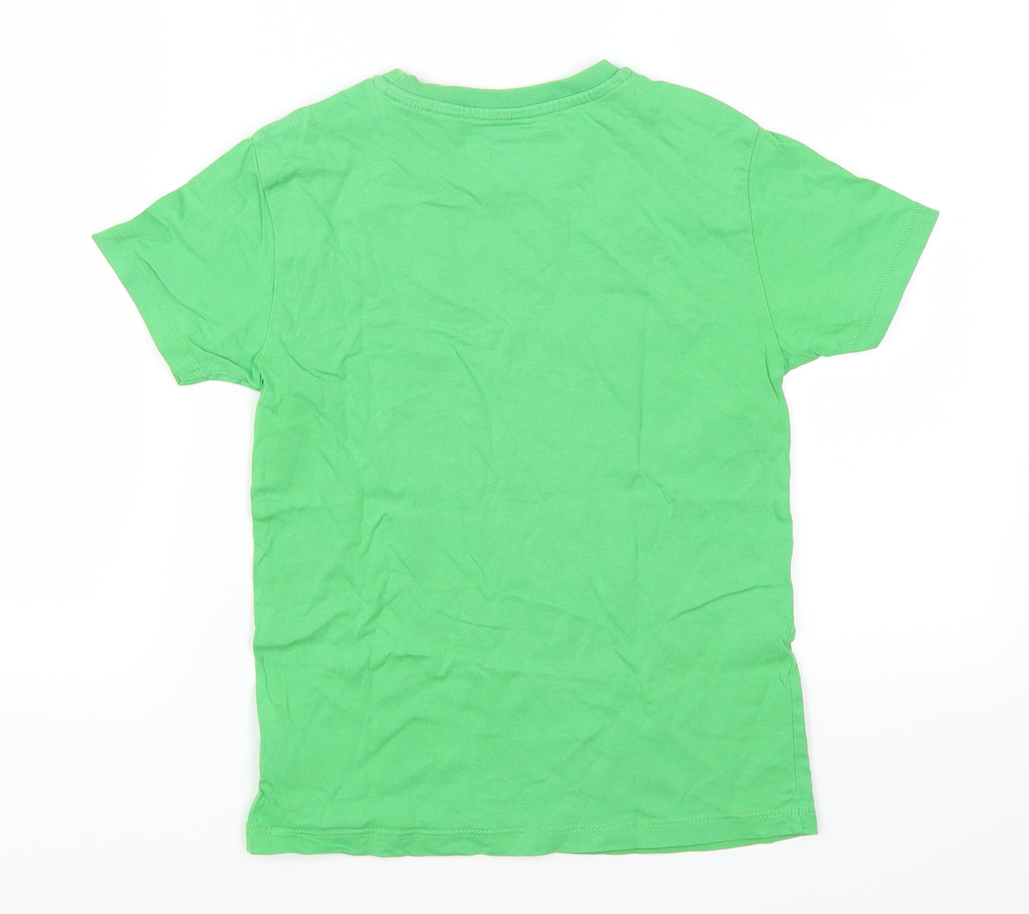 Stanley Stella Boys Green   Basic T-Shirt Size 7-8 Years  - City Line