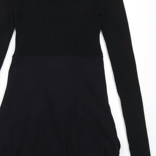 Miss Sixty Womens Black   Jumper Dress  Size M