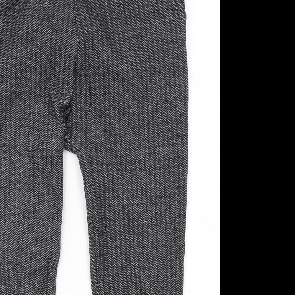 Religion Womens Grey Herringbone  Trousers  Size 30 in L24 in