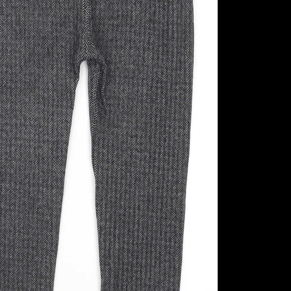 Religion Womens Grey Herringbone  Trousers  Size 30 in L24 in