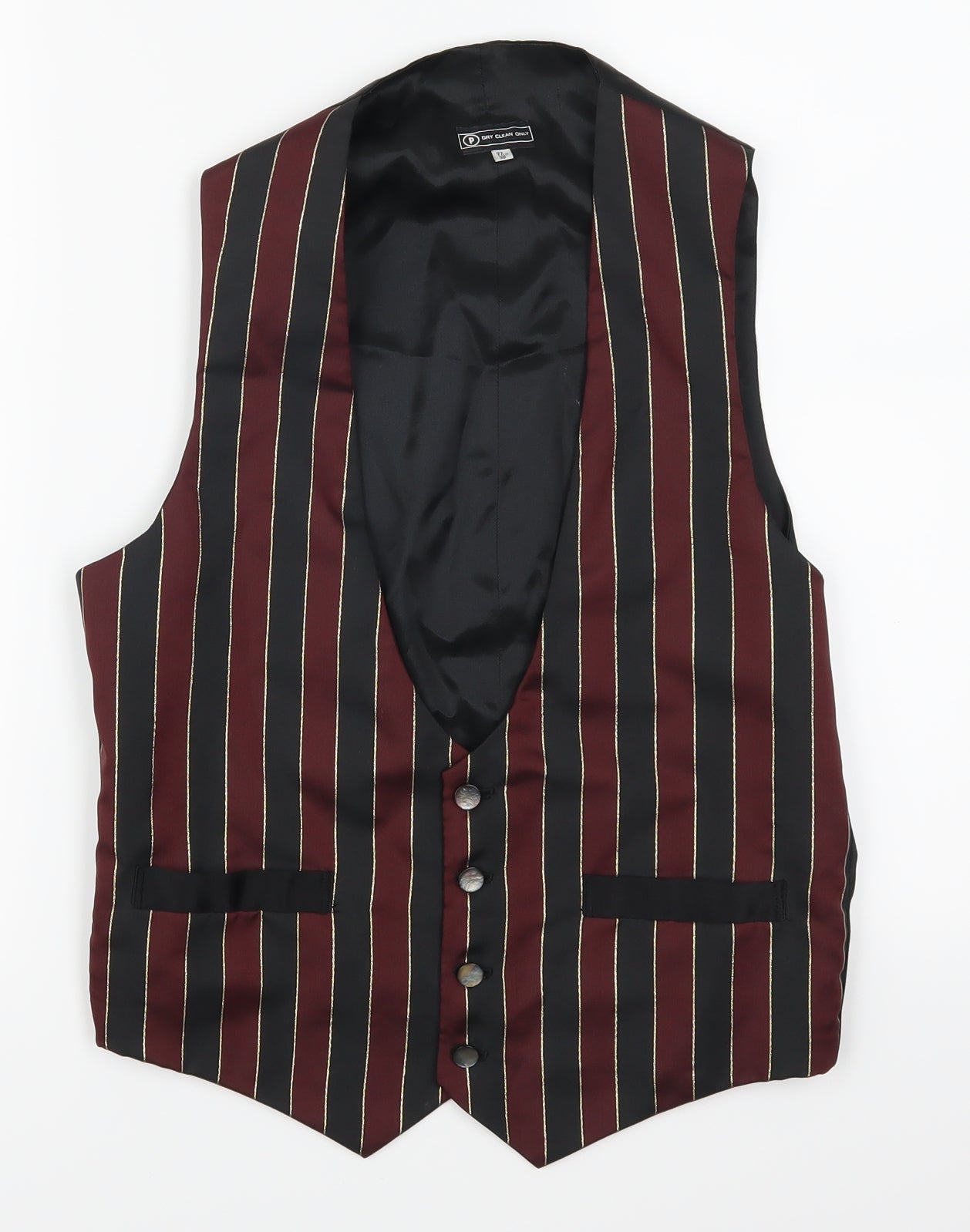 Preworn Mens Red Striped  Jacket  Size M