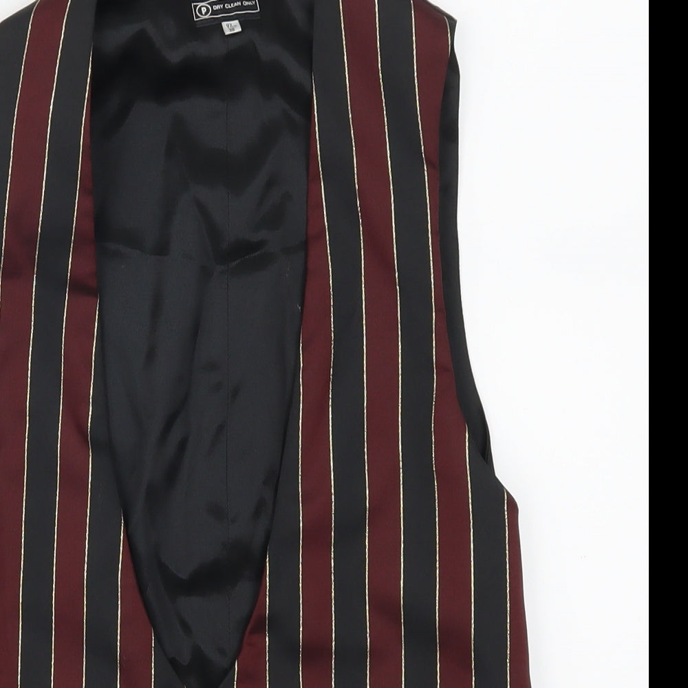 Preworn Mens Red Striped  Jacket  Size M