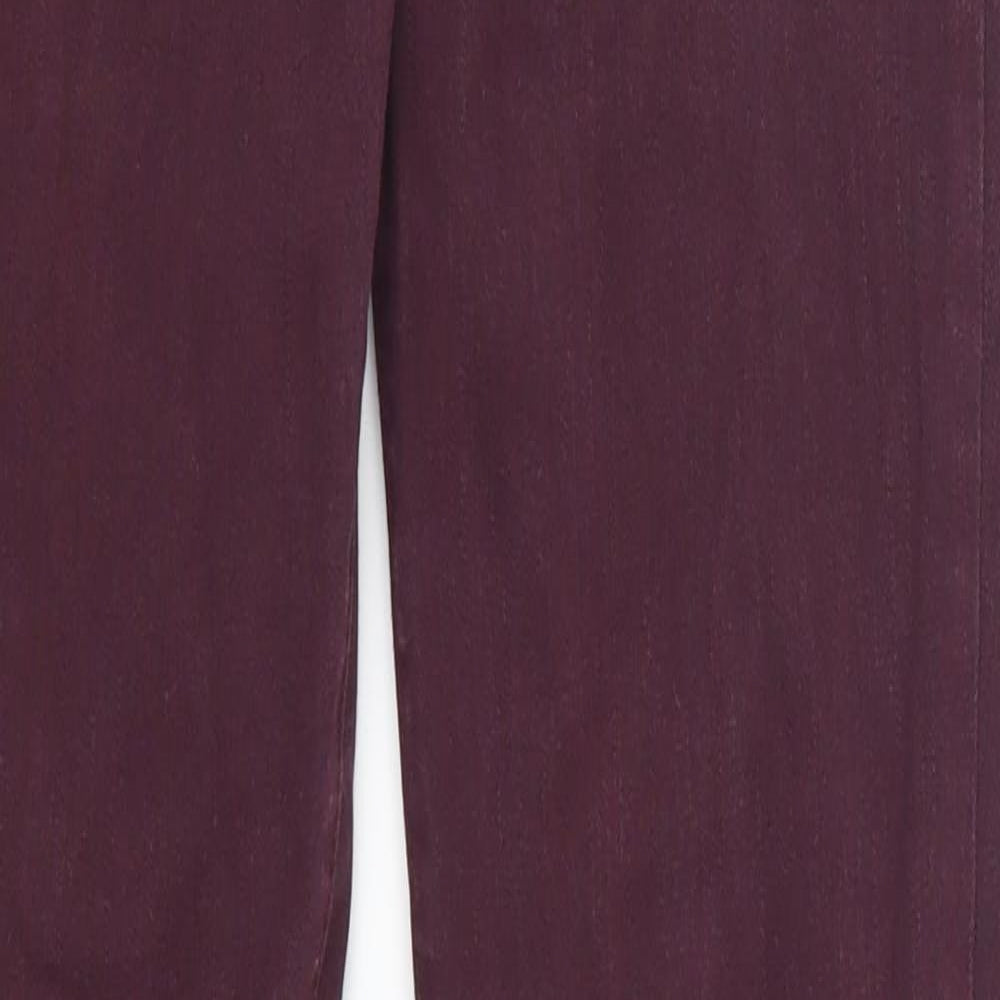 Uniqlo Womens Purple  Denim Skinny Jeans Size 28 in L33 in