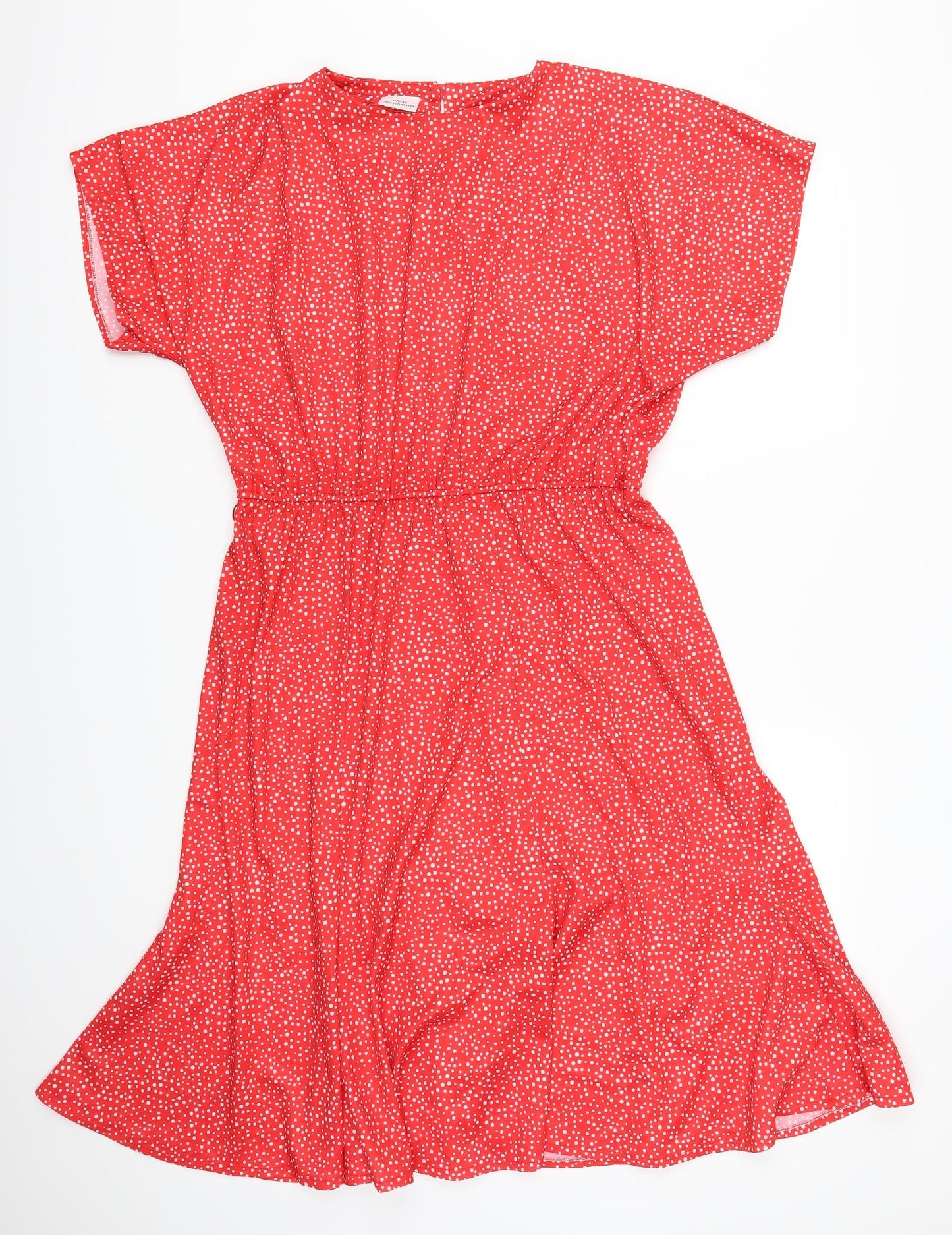 Preworn Womens Red Polka Dot  Trapeze & Swing  Size 18