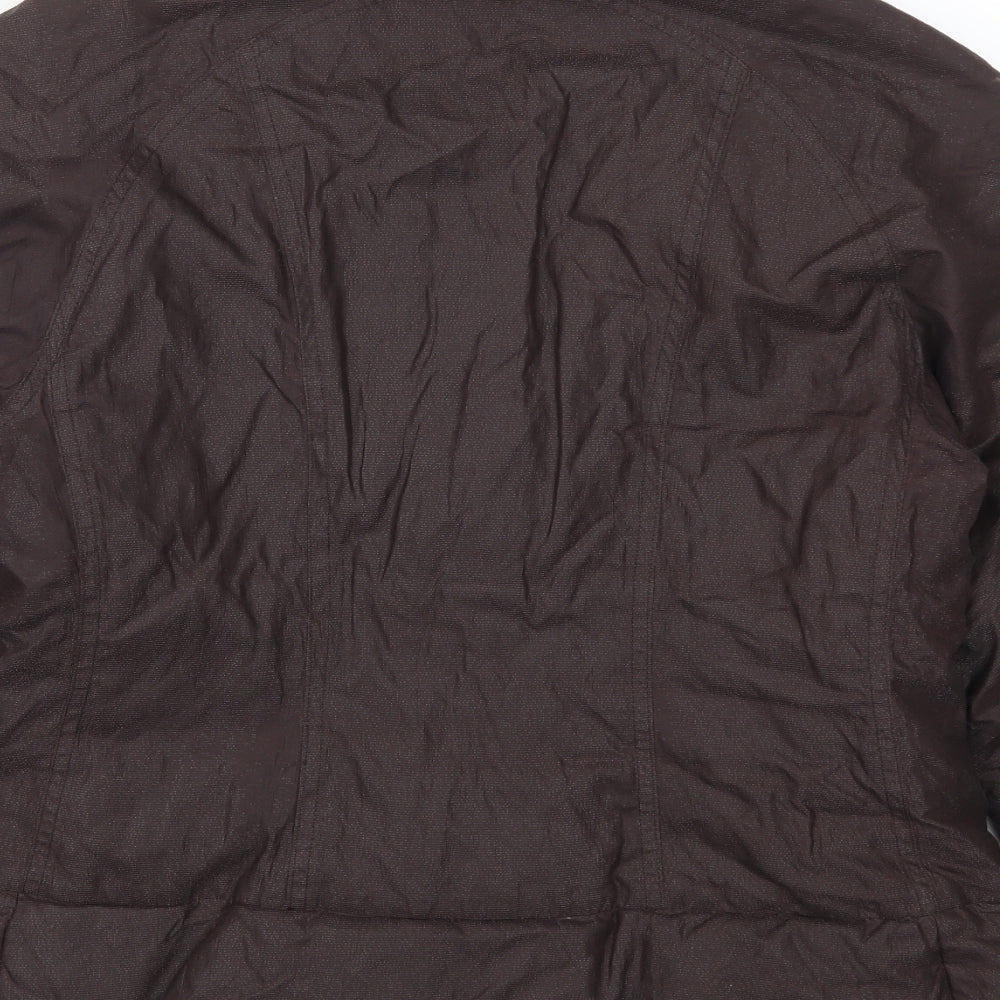 Per Una Womens Brown   Overcoat Coat Size M