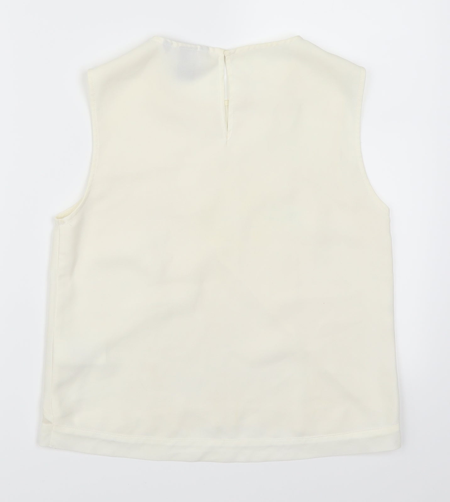H&M Womens Beige   Basic T-Shirt Size 6