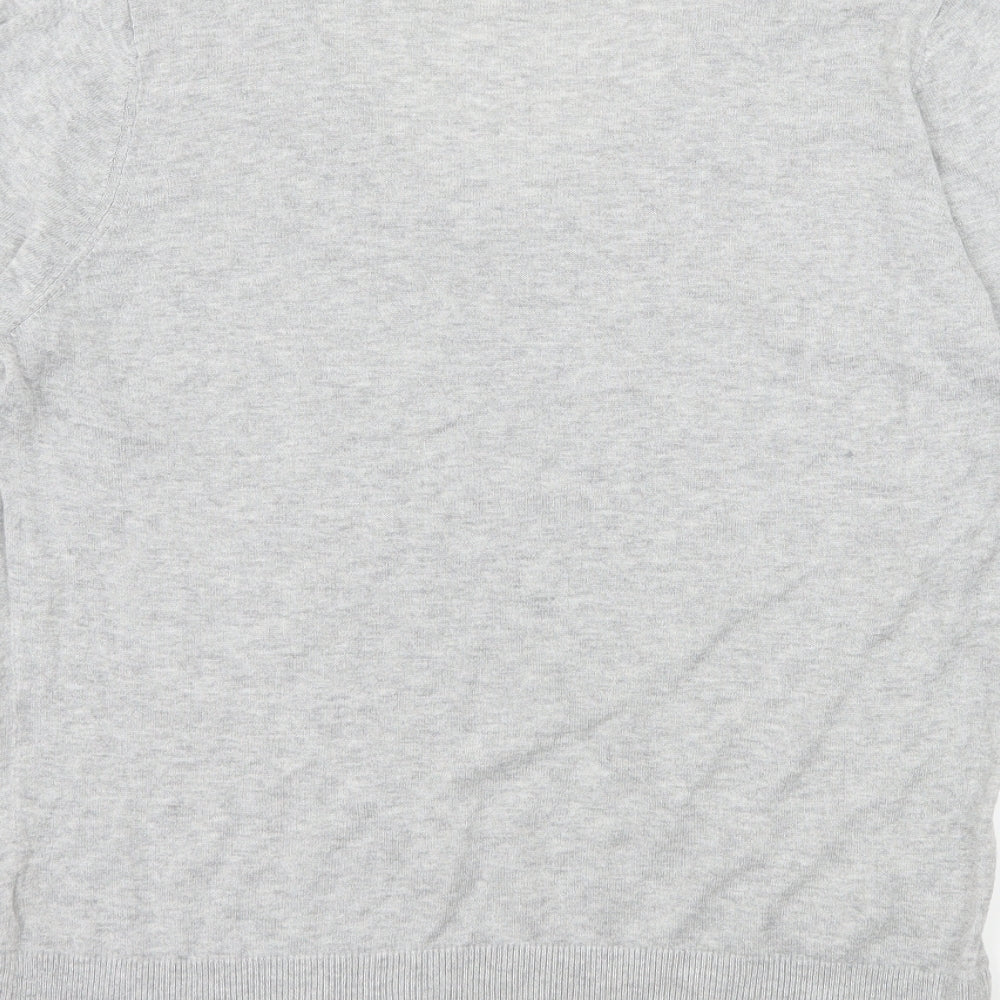 Marks and Spencer Womens Grey  Knit Pullover Jumper Size 16