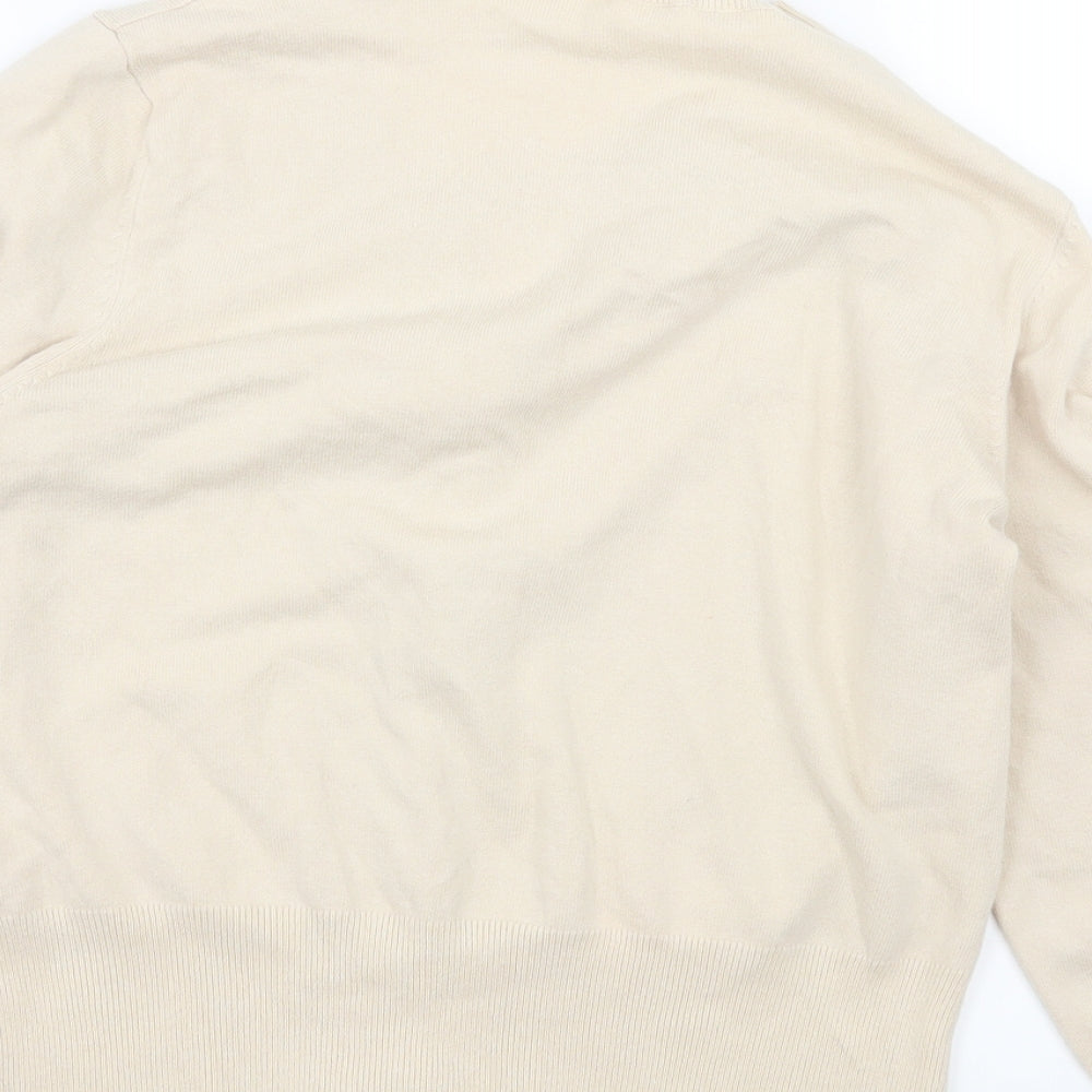 Debenhams Womens Ivory  Knit Cardigan Jumper Size 12