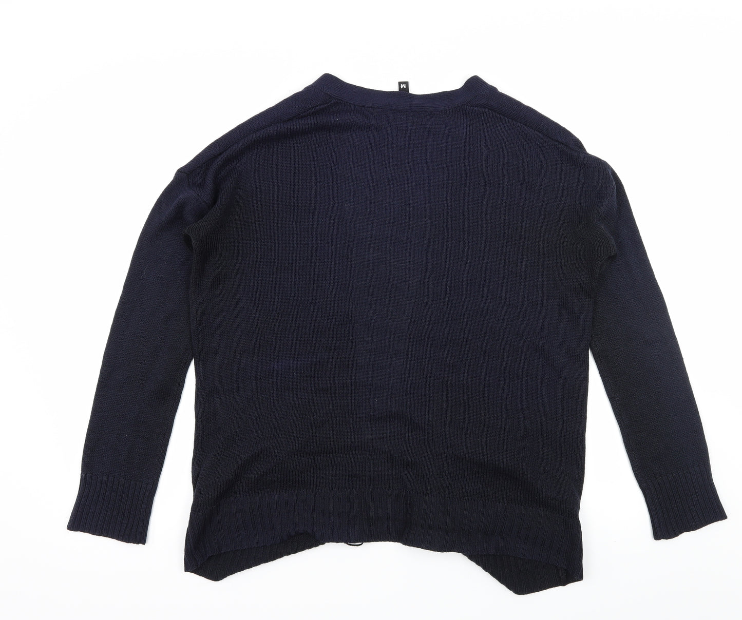 Divided by H&M Womens Blue  Knit Cardigan Jumper Size M