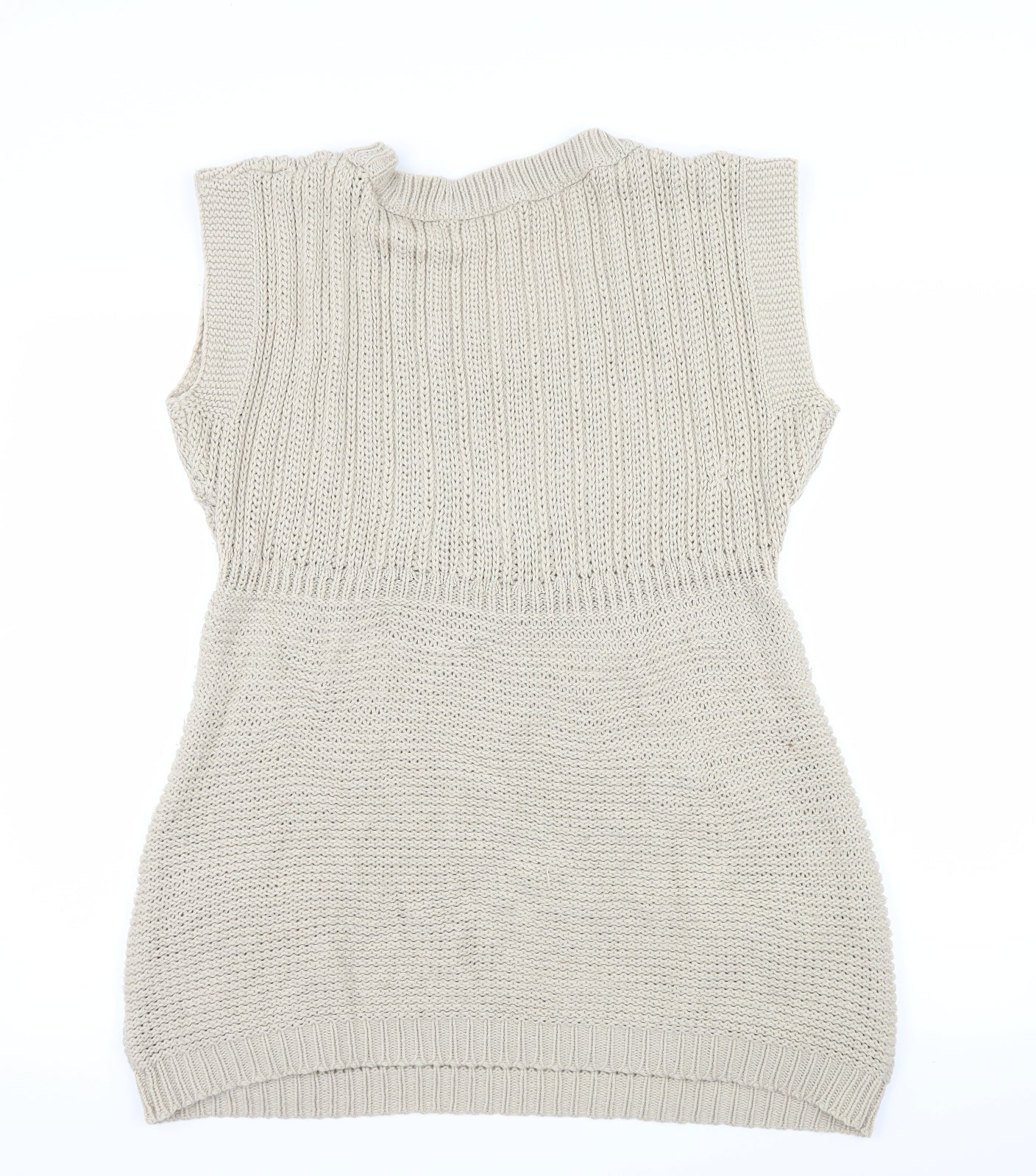 George Womens Beige  Knit Pullover Jumper Size 16