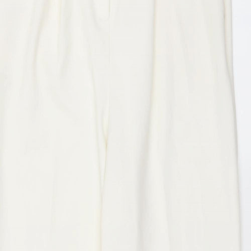 Topshop Womens White   Trousers  Size 8 L26 in