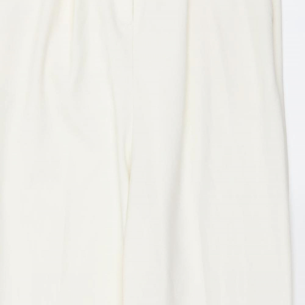 Topshop Womens White   Trousers  Size 8 L26 in