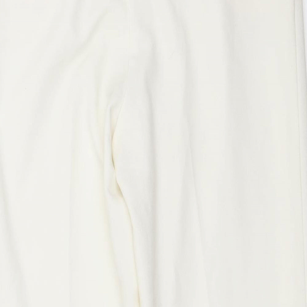 Topshop Womens White   Trousers  Size 8 L26 in