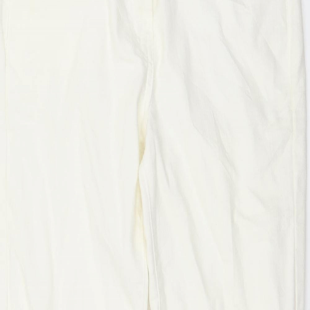 Principles Womens Ivory  Denim Bootcut Jeans Size 12 L30 in
