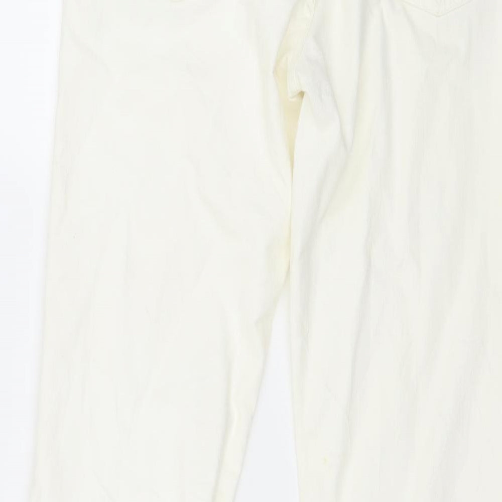 Principles Womens Ivory  Denim Bootcut Jeans Size 12 L30 in