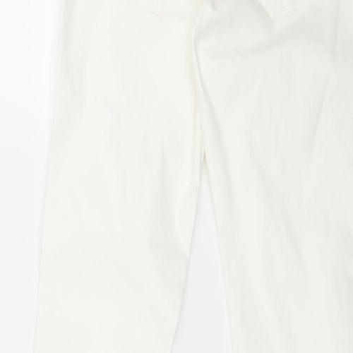 H&M Womens White  Denim Skinny Jeans Size 29 in L32 in